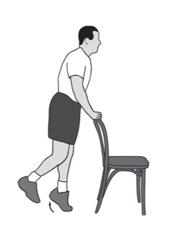 calf raises - foot & ankle recovery exercise